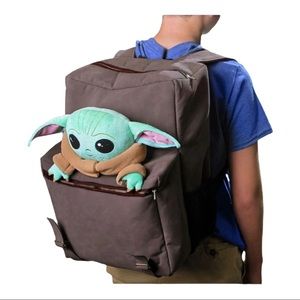 NWT Star Wars Celebration Mandalorian The Child Backpack 2020